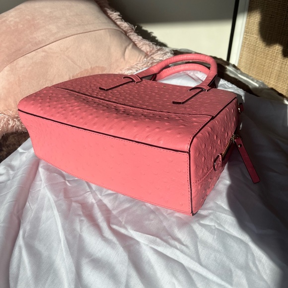 Kate Spade Small Felix - Embossed Ostrich - Picture 4 of 10